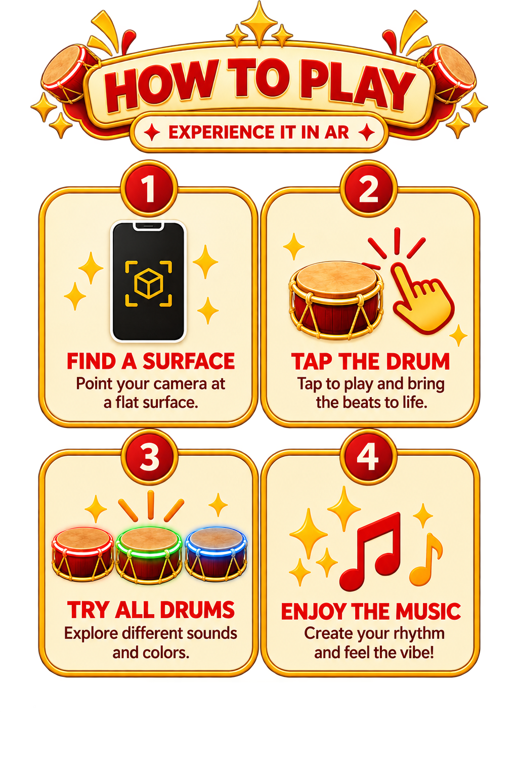 How To Play - Experience it in AR