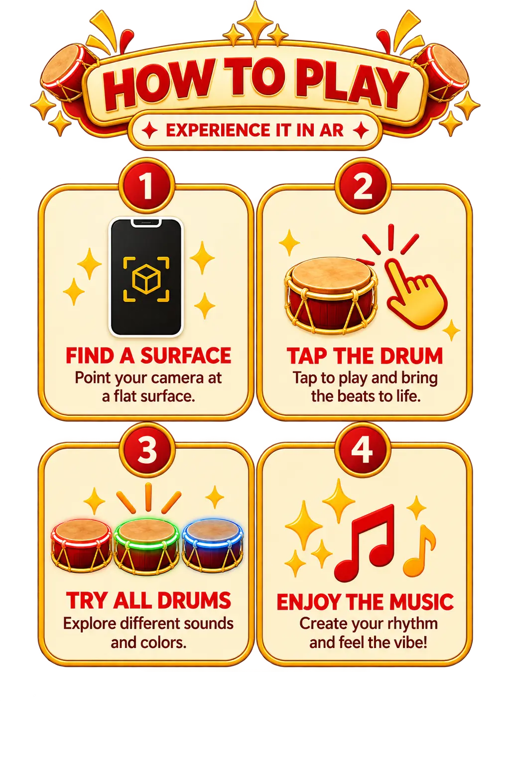 How To Play - Experience it in AR